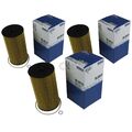 3x MAHLE / KNECHT Ölfilter OX 358D Oil Filter