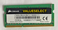 CORSAIR Value Select 8GB (1x8GB) DDR3 SODIMM CMS08GX3M1C1600C11 PC3-12800 #R2075
