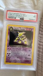 Dunkles Simsala PSA 7 1st Edition Holo