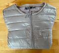 Steppjacke Grösse 40 grau silber Esmara Damen klassisch Reissverschluss