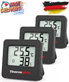 ThermoPro TP157 Mini Hygrometer Thermometer Innen 3er Set 0.5℃ Präzise Raumtherm