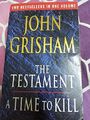 The Testament and A Time to Kill by John Grisham 0091890977 FREE Shipping