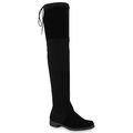 Damen Stiefel Overknees Boots Blockabsatz Basic Schuhe 900973 New Look