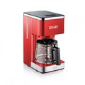 Graef FK 403 FK403EU, rot schwarz Glaskrug-Kaffeemaschine YoungLine Filterkaffee