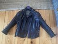 River Island Vintage Leder Jacke Gr S