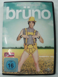 Brüno DVD mit Sacha Baron Cohen (bekannt aus Borat)