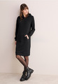 CECIL | Kleid mit Kapuze | Farbe: Black 10001, 144293