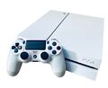 Sony Playstation 4 Konsole mit Controller | PS4 Weiß 500GB - CUH-1116A