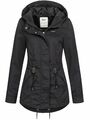 Only Damen Jacke Übergangsjacke Damenjacke Mantel Kapuze ONLLorca Canvas Parka