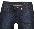 PHILIPP PLEIN Damen Jeans Hose DEVILS FOOD Jegging Skinny Stretch W29 L34 blau *