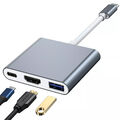 Für iPhone16 16 Pro  15 15 Pro Max 15 Plus Multiport Adapter USB-C Hub HDMI USB