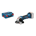 Bosch Professional Akku Winkelschleifer GWS 18-125 V-LI, solo, L-Boxx 060193A308