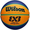 Bälle Basketball Wilson Fiba 3X3 JR WTB1133XB Orangefarbig-Blau