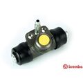 1x Radbremszylinder BREMBO A 12 179 passend für AUDI SEAT SKODA VW