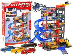 Parkhaus Auto Garage Groß 4 Etagen Parkhaus Autowäsche Spielset mit 4 Autos