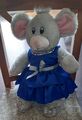 Build A Bear Outfit blau & silber Abendkleid & High Heels BÄR NICHT INBEGRIFFEN