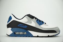 Nike Air Max 90 grau blau FB9658-002 Sneaker Herren Schuhe Gr. wählbar