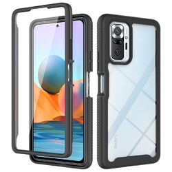 Panzer Hülle Handy Tasche 360 Grad TPU vollschutz mit Integriertem DisplayschutzOutdoor Handyhülle 360° Grad Case Cover Bumper 2-teilig