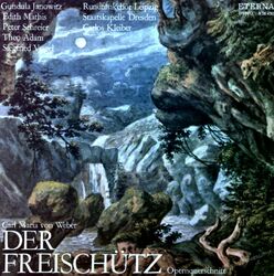 Carl Maria von Weber - Der Freischütz (Opernquerschnitt) LP 1974 (VG/VG) .