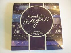 Papierblock/Designblock *Moonlight magic* 15 x 15 cm, 30 Blatt