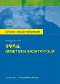 1984 - Nineteen Eighty-Four von George Orwell. | Buch | 9783804419353