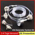 Aquarium DIY CO2 Kohlendioxid Generator Druckluftstromeinstellung Anlage System