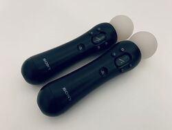 Sony PlayStation Move Motion Controller Twin Pack Schwarz PS3/PS4/PS5