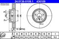 2x ATE Bremsscheibe 24.0136-0109.1 für BMW X6 X5 E70 E71 E72 xDrive