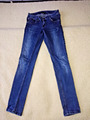 Philipp Plein Damen STRETCH Jeans Slim W32 L34 Model 0297 TOP ZUSTAND blau