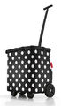 reisenthel carrycruiser Trolley Einkaufstasche Einkaufswagen dots white OE7072