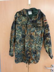 ORIGINAL BUNDESWEHR PARKA FLECKTARN BW JACKE FELDPARKA Gr 8 (50/L)