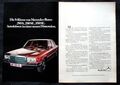 Mercedes W 116 S-Klasse, 280S, 280 SE, 350 SE, originalwerbung 1972,  Großformat