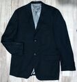 H&M Sakko Nadelstreifen schwarz Gr 54 44 XL Blazer Jacke Anzug Business