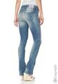 Herrlicher Bootcut Jeans Baby Boot W26-W28 L30 NEU Damen Hose Stretch Blau Used