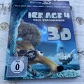 Blu-ray/ Ice Age 4 - Voll verschoben - 3D + 2D Version !! Wie Nagelneu !!mit DVD