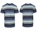 Urban Classics Herren T-Shirt Streifen Dyed Oberteil Stripe Tee Übergrößen