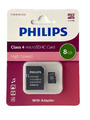 Philips 8 GB Micro-SDHC Speicherkarte • Class 4 Speicher mit SD-Adapter