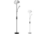 Stehleuchte LED Deckenfluter Leselampe Dimmbar Standlampe Wohnzimmer Leuchte 20W