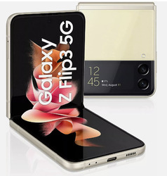 Samsung Galaxy Z Flip 3 5G - SM-F711B - 128GB - Cream (Entsperrt) - Schön