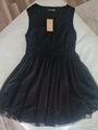 Neu Shein Tolles Kleid Gr M 36/38 schwarz ungetragen chic Festlich Party 