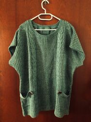 Strickpullover Größe 60 mit Wolle