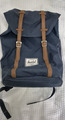 Herschel Retreat Rucksack, blau, 49x30x13cm, gebraucht