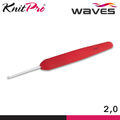 KnitPro Waves Häkelnadel mit Softgriff leuchtende Farben ergonomisch 19 Größen