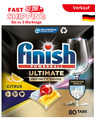 Finish Ultimate Infinity Shine Citrus Geschirrspültabs 80 Tabs Spülmaschinentabs