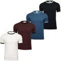 Farah Herren 'Groves Ringer' Rundhals T-Shirt - Kurzarm