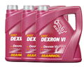 3x4 Liter Mannol Dexron VI Automatik Getriebeöl Mercedes 236.14 Toyota Ford Opel