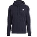 adidas Kapuzenpullover Hoodie Pullover Sweater Herren im 3 Streifen Design weiß