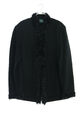 GEIGER Collections Jacket Virgin Wool Real Fur Trim D 42 black