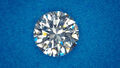 Natürlicher Diamant im Brillantschliff 0,39 ct G-H / VS 4,75 mm Fluoreszenz