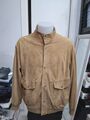 Milestone Lederjacke Rentier Gebraucht Man Gr. 52 Brown Kamel XXC347L